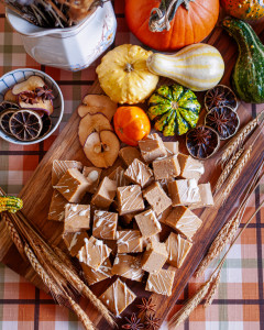 Maple Pumpkin Spice Fudge